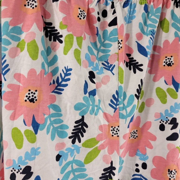 Anthony Richards Womens Sleep Pants 5X Capris Floral Pull On Waist 52" New - Picture 4 of 5